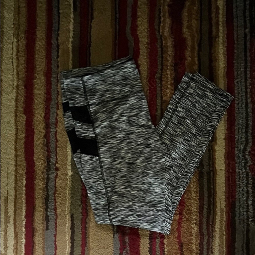 Gray Marled Track Pants with Slim Fit